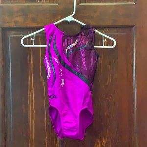 Purple GK gymnastics leotard